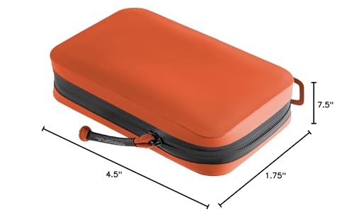 Magpul DAKA Utility Organizer Compact Semi-Rigid Multi-Purpose Case, Durable Water-Resistant Heavy Duty Compact Pouch - color: Orange