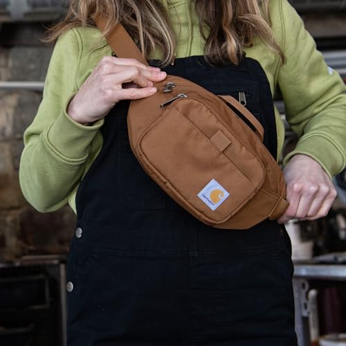 Carhartt Classic Adjustable Sling Bag, Durable, 600-Denier Water Resistant Hip Pack - color: Essential Waist Pack (Rose Tint)