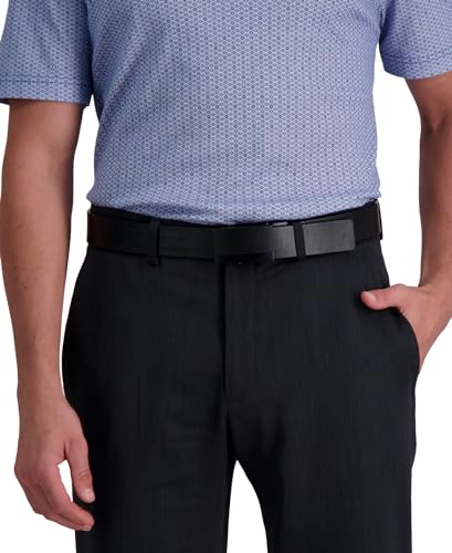 Kenneth Cole Men's Perfect Fit Adjustable Click Belt - color: Black Matte, size: Small (30-32)