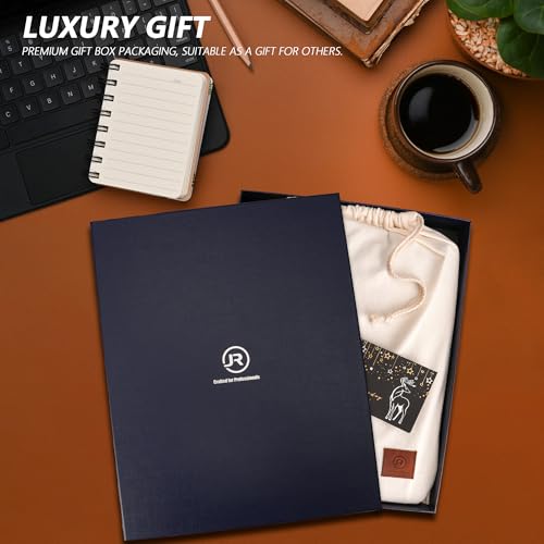 Full Grain Leather Portfolio with Zipper, Professional Business Organizer for Men Women, Executive Resume Folder with A4 Notepad Holder, Card Slots, Pen Loop, 10x13'', Luxury Gift Set - color: Dark Brown