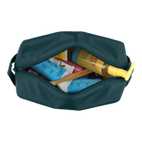 Carhartt Classic Zippered Travel Kit Greenstone | Durable, Organize Essentials with the Water Resistance Toiletry Bag - color: Greenstone