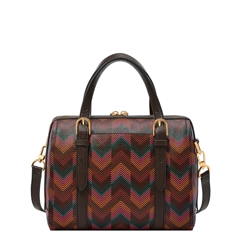Fossil Women's Carlie Satchel Handbag - color: Harlow Multi Print, size: Mini