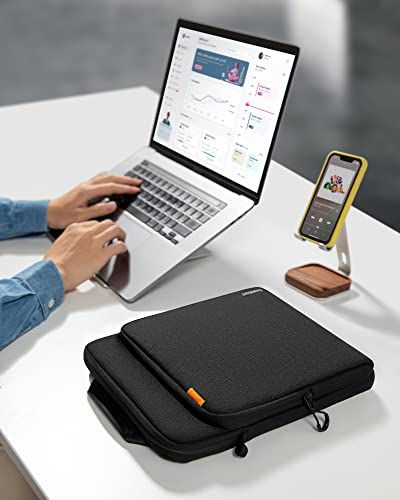 tomtoc 360 Protective Laptop Sleeve Designed for 2026 15-inch MacBook Air | M5/A3448, M4/A3241, M3/A3114 M2/A2941, 15'' Surface Laptop AI PC/6, Water-Resistant Well-Organized Accessory Sleeve Case - size: 15 inch for New Macbook Air