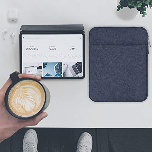Tablet Sleeve Case for iPad Pro 11 Inch, iPad 9th/8th/7th Gen 10.2, iPad Air 5/4 10.9 Inch, Samsung Galaxy Tab A8 10.5" Protective Bag, Fit Apple Smart Keyboard, Blue - color: Blue, size: 9-11 Inch