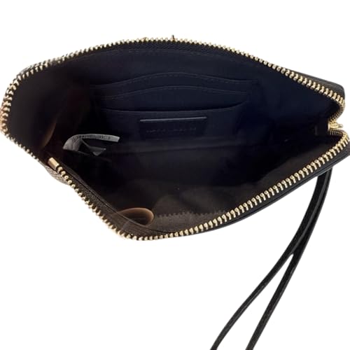 Marc Jacobs Leather Pouch Wristlet | limited edition - color: Black Heart
