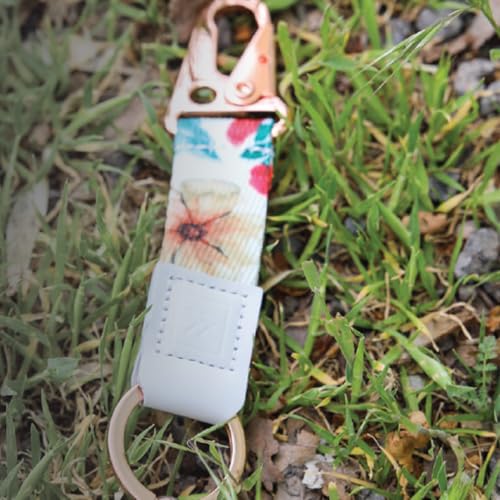 Thread Wallets Durable Keychain Hook Belt Clip - Compact Design - color: Carissa