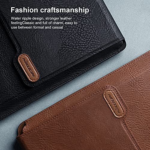 Nillkin Laptop Sleeve 13 inch (3-in-1), MacBook Sleeve with Adjustable Stand & Mouse Pad, 2 Stand Modes, 13 inch Laptop Case, MacBook Accessories, Slim for Samsung/Chromebook/HP 12-14'', Black Texture - color: Black Texture