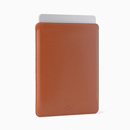 Comfyable Laptop Sleeve 13 Inch Precisely Compatible with MacBook Air M5 2026 & MacBook Pro/Neo A18, Faux Leather Cover Case, Brown - color: Brown, size: For 13" MacBook Pro & Air & Neo