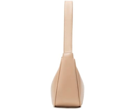 CYHTWSDJ Shoulder Bags for Women, Cute Hobo Tote Handbag Mini Clutch Purse with Zipper Closure - color: Khaki