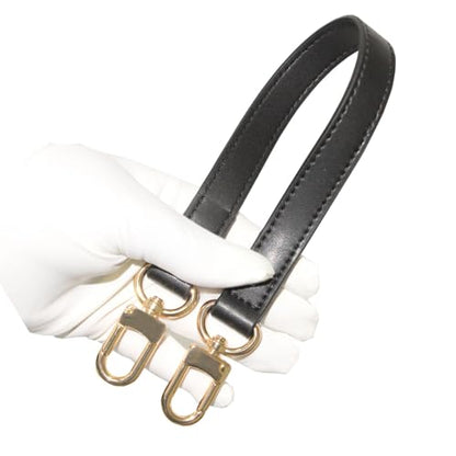 Leather Handbag Strap, Suitable for Changing Shoulder Straps on L V Handbags and Bucket Bags(Black-W:0.7in,L：14.9in) - color: Black-W:0.7in-L：14.9in
