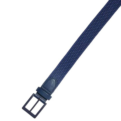 vineyard vines Men's On-The-Go Flecked Bungee Belt - color: Nautical Navy, size: XX-Large