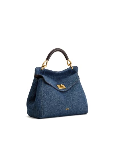JW PEI Women's Lucia Classic Top Handbag - color: Blue Denim