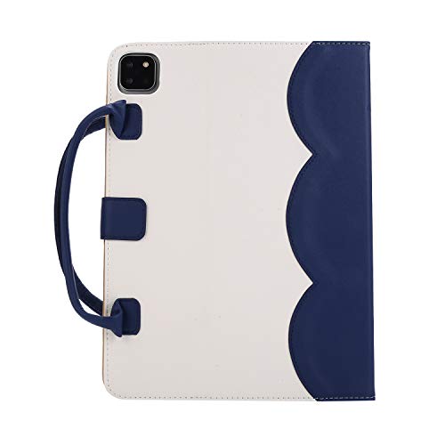 Handbag Case for iPad Pro 11" (2018-2025) & iPad Air 11 2024 2025 2026/Air 10.9", Techcircle Cute Bowknot Pocket Wallet Folio Stand PU Leather Carrying Case, Auto Sleep/Wake, Blue - color: Blue, size: iPad Pro 11" 2018-2025 | iPad Air 11"