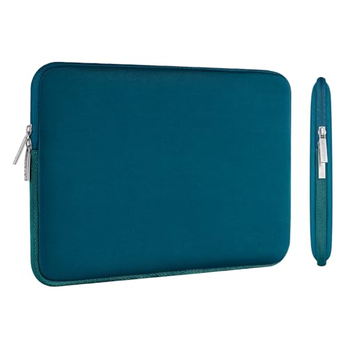 MOSISO Laptop Case 13 inch, 13 inch Laptop Sleeve with Small Case | Compatible with MacBook Neo / Air M5 M4 M3 M2 M1 2026-2018 / Pro M2 M1 2026-2016, Neoprene Computer Sleeve Bag, Deep Teal - color: Deep Teal, size: 13 inch
