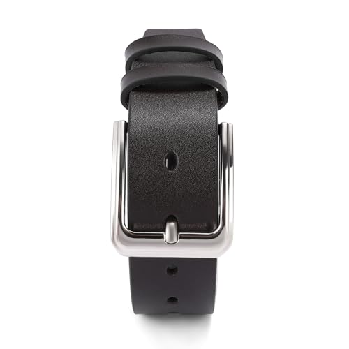 GOIACII Leather Belt for Men with Gift Box - color: B03 Coffee, size: 42" to 46" Waist Adjustable