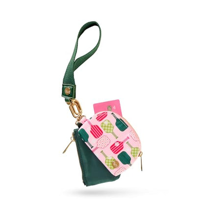 The Darling Effect Dynamic Duo Pouch Wristlet - color: Green