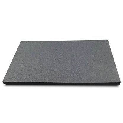 6-Pack Jewelry Display Foam Pad, Tray Insert - 72 Rings Holder Slots - Grey Velvet (14x7 Full Size) by TheDisplayGuys - color: Velvet (Grey), size: 72 Slots