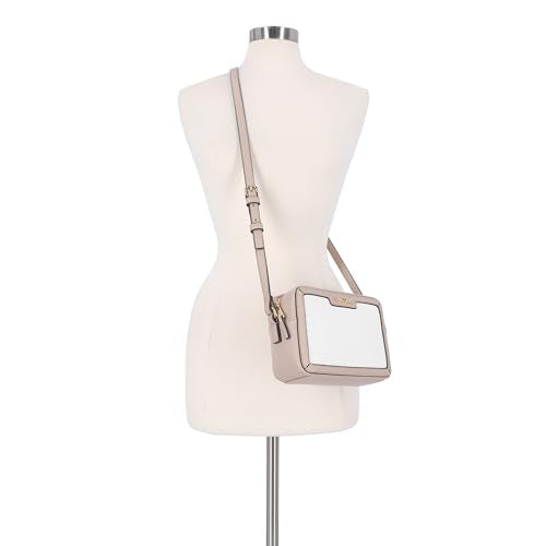 Nautica Women's Candid Camera Adjustable Crossbody Bag - color: On the Boarder White/Mushroom, size: One Size