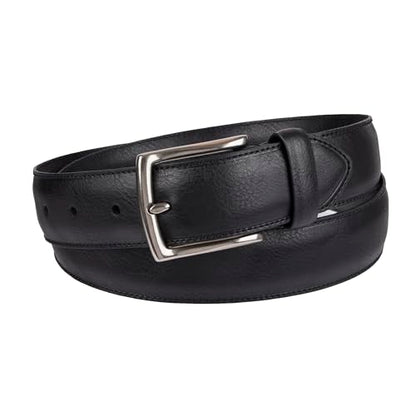 Dockers Men's Leather Casual Belt, Everyday Style (Regular and Big & Tall Sizing) - color: Black Classic, size: Medium (34-36)