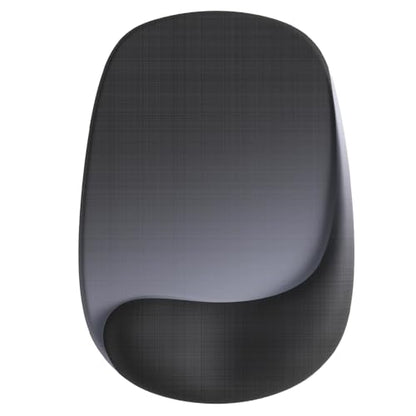 ErgoEase Ergonomic Mouse Pad with Gel Wrist Support - Premium Lycra Fabric, Non-Slip, Ideal for Laptop & Desktop, Office & Gaming，Desk Accessories (02Onxy Black) - color: 02Onxy Black