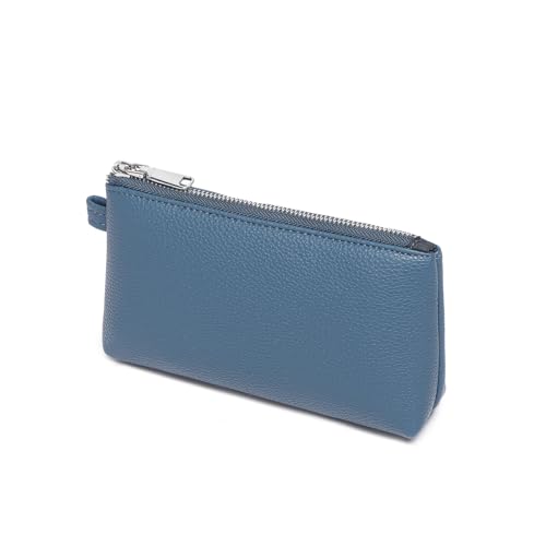 Small Makeup Bag for Purse, Leather Cosmetic (Brussels Sprouts) - color: PU/Brussels Sprouts