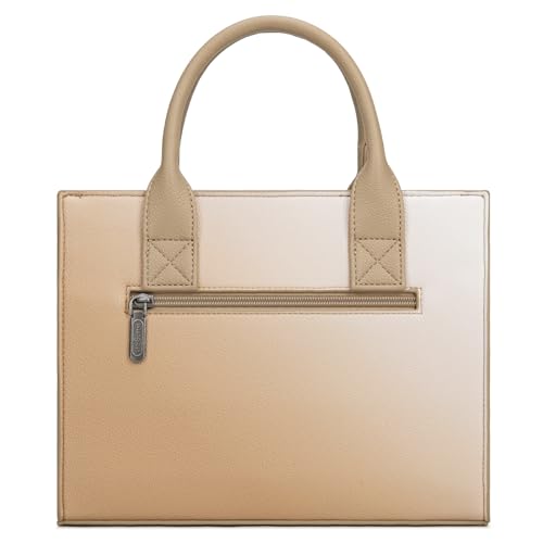Wrangler Tote Bag for Women Designer Satchel Handbags Top-handle Purses with Strap - color: Gradient Khaki