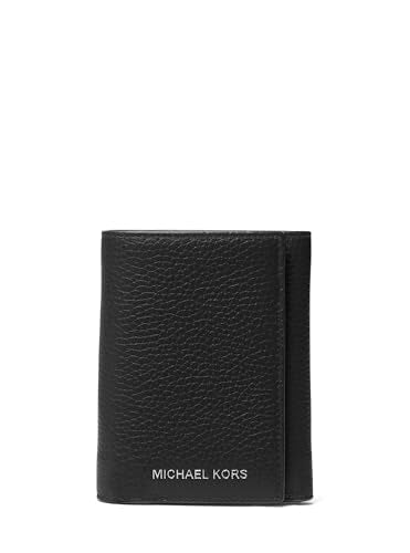 Michael Kors Hudson Trifold Wallet with ID - color: Black