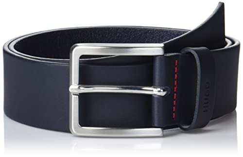 HUGO Men's Gionios Italian Belt - color: Peacock, size: 30