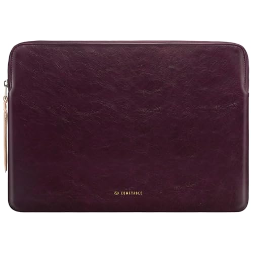 Comfyable Tablet Sleeve Compatible with iPad Air 11" M4 2026, iPad Pro 11 Inch M5 & Smart/Magic Keyboard with Pencil Holder-PU Leather Bag Water-Resistant Slim Case - Berry Brown - color: Berry Brown, size: 9.7"-11" iPad Pro & iPad Air