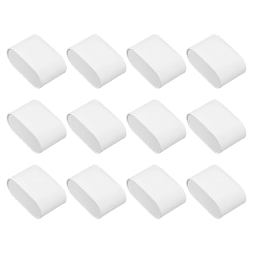 uxcell 12Pcs Watch Display Pillow, 2.8" x 1.73" x 1.22" Bracelet Watch Pillow PU Leather Watch Pillow for Watch Box Bangle Cushions Display Storage, White - color: White
