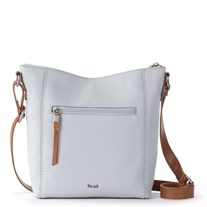 The Sak Ashland Crossbody Purse - Women's Leather Handbag For Everyday & Travel - Cross Body With Adjustable Shoulder Strap - color: Powder Blue