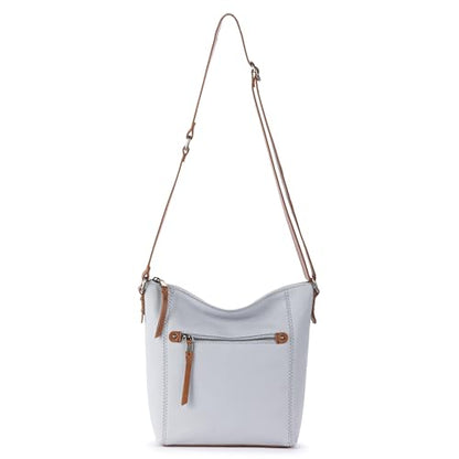 The Sak Ashland Crossbody Purse - Women's Leather Handbag For Everyday & Travel - Cross Body With Adjustable Shoulder Strap - color: Powder Blue
