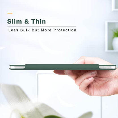 Magnetic Case for iPad Air 11 Inch M4/M3/M2 2026/2025/2024, Smart Folio for iPad Air 5th/4th Gen. 10.9 Inch 2022/2020, Trifold Stand Case, Auto Sleep/Wake, Support Apple Pencil Pro(Green) - color: Green