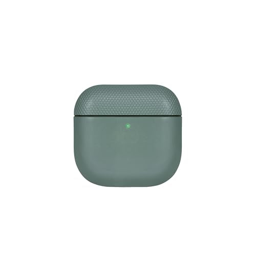 Native Union (Re) Classic Case for AirPods 4 – Premium Resistant & Recycled Materials – Durable Protection – Supports Wireless Chargers – Compatible with AirPods 4 (Slate Green) - color: Slate Green