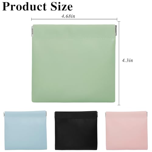 4Pcs Mini Cosmetic Bags Coin Purse Pocket Storage Pouch for Women
