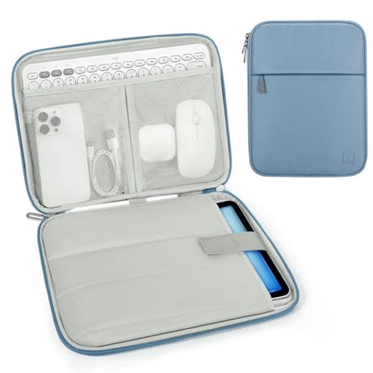 Dadanism 9-11 Inch Tablet Sleeve Padded Carrying Case, Blue | Fits iPad A16 11" 2025, iPad 10th Gen 10.9", iPad Air M4/Pro M5 11", iPad Air 5/4, iPad 9/8/7th Gen, Galaxy Tab A11+ Plus 11" - color: Blue, size: 9-11 inch