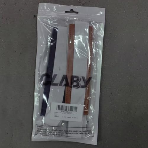 Clabby 4 Pcs Pen Holder for Notebook,Khaki, Gray, Brown, Navy | Elastic Journal Pen Holder, Strap Band PU Leather Pen Sleeve Pouch, for Hardcover Journals Gift, 8-11.5inch - color: Khaki, Gray. Brown, Navy