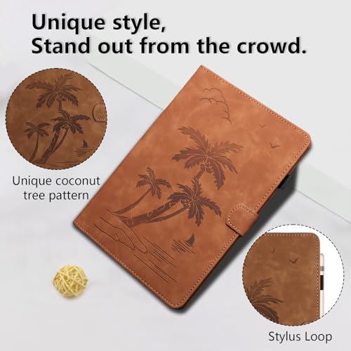 Case for Samsung Galaxy Tab S8 2022 / Tab S7 2020 11 Inch Model (X700/X706/T870/T875/T878) - Premiun PU Leather Folio Stand Protective Case with Pocket, Auto Wake/Sleep Smart Tablet Cover, Brown - color: Brown, size: Samsung Galaxy Tab S8/S7 11"