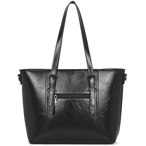 Women Purses and Handbags Tote Shoulder Bag Top Handle Satchel Bags for Ladies - color: Gloss Black