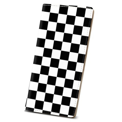 Anikathy Womens Wallet, Rfid Wallets for Women,Slim Thin Credit Card Holder Organizer Purse,PU Leather Cute Long Bifold Clutch Cash Wallet with Zipper Coin Pocket,Ladies Gift,Checkered pattern 1 - color: Checkered pattern 1