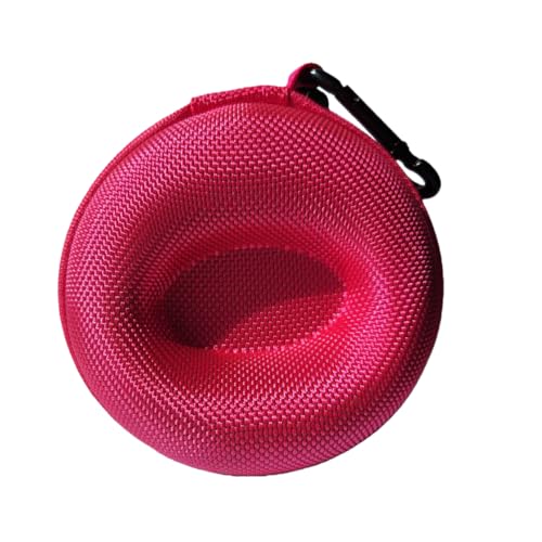 Portable Zipper Travel Watch Case, Single Watch Storage Box Organizer for Wristwatches & Smart Watches up to 50mm, for Men Women - Pink - color: Pink