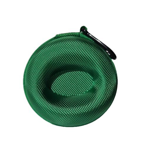 Portable Zipper Travel Watch Case, Single Watch Storage Box Organizer for Wristwatches & Smart Watches up to 50mm, for Men Women - Green - color: Green