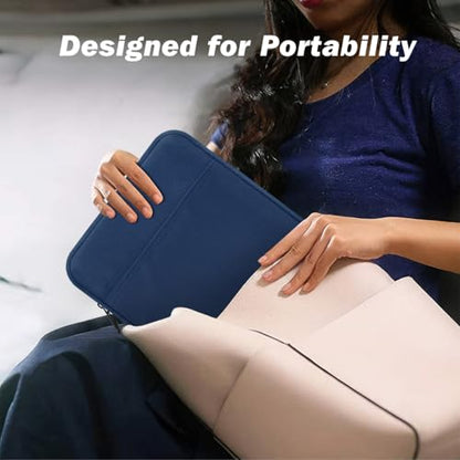 Dadanism 13 Inch Tablet Sleeve Protective Carrying Case, Denim | Fits iPad Pro 13 inch M5/M4, iPad Air 13 inch M4/M3, iPad Pro 12.9", MacBook Neo 13" 2026, Galaxy Tab S10+ 12.4"/Tab S10 FE+ - color: Denim, size: 13 inch