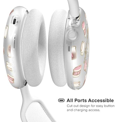 VELVET CAVIAR Case Cover for AirPods Max 2 & 1 - Cute Protective Headphone Accesssories (Coffee Please V2) - color: Coffee Please V2