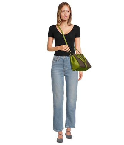 Michael Kors Women's Marilyn Satchel - color: Meadow Green, size: One Size