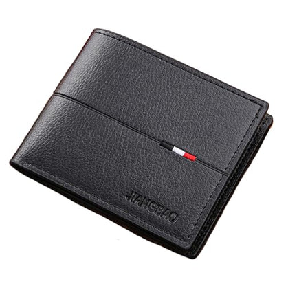 Slim Wallet for Men with Money Clip, Minimalist Wallet with Zipper, Bifold Mens Wallets with Credit Card Holder, PU Leather Men's Wallet with Coin Purse, Carteras Para Hombres (Black 3) - color: Black 3