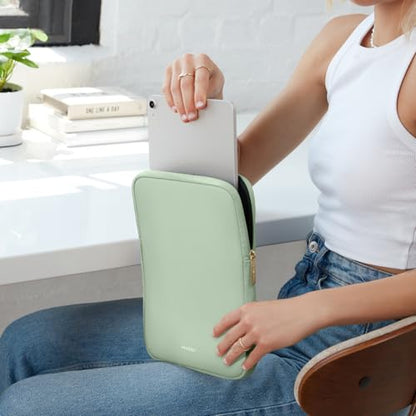 Vandel Slim & Protective Tablet Sleeve for 9-11 inch iPad A16, 11 iPad Pro | Fits al 9-11 Inch iPads + Tablets, 10.9" iPad,10.2" iPad, 10.9" iPad Air, 11 Inch Samsung Galaxy Tab A9+, Fits Magic Keyboard - color: i. Sage, size: 9-11 Inch Tablet