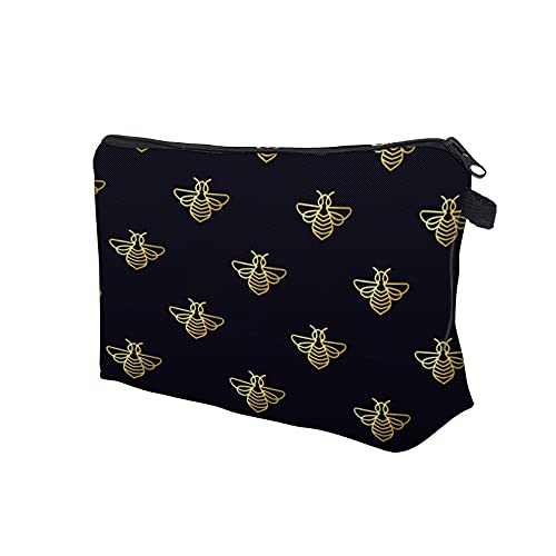 Deanfun Makeup Case Small, Cosmetic Zipper Bag Waterproof for Purse Mini, Women Cute Traveling Accessories Pouch for Ladies Thanksgiving Gifts(D2-55146) - color: D2-55146