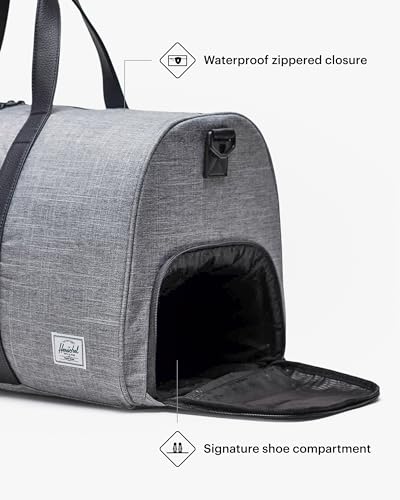 Herschel Unisex Novel Duffle - color: Raven Crosshatch, size: Tech - 45L