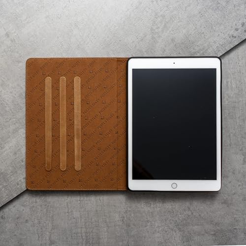 Porter Riley - Leather Case Compatible with iPad Air 11" M4 (2026), M3 (2025) & M2 (2024). Premium Genuine Leather Stand/Cover/Flip Case (Tan) - color: Tan, size: iPad Air 11" 6 Gen (2025/2024)